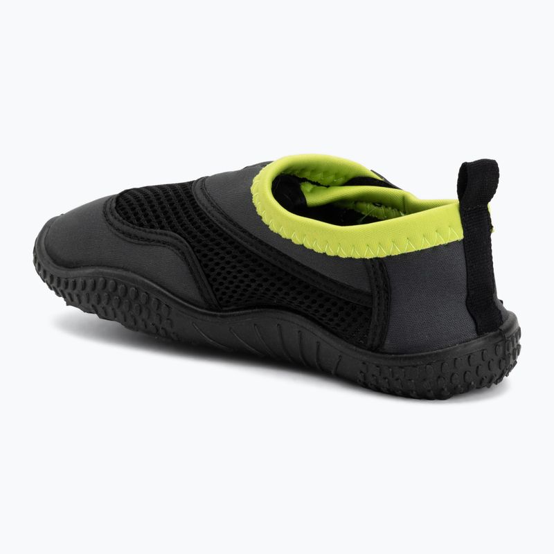 Încălțăminte de apă arena Watershoes dark grey/lime 3