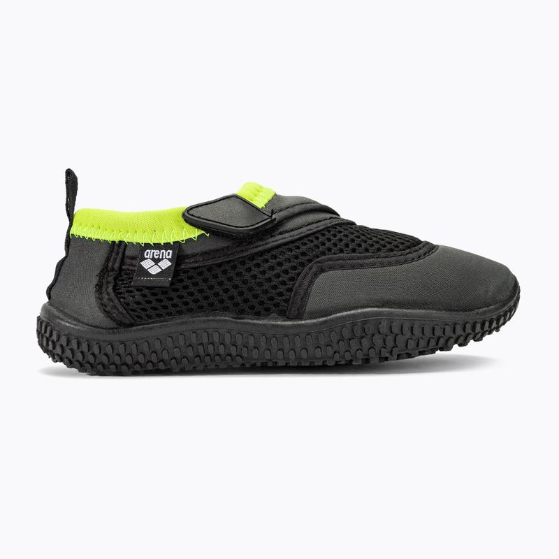 Încălțăminte de apă pentru copii Arena Watershoes JR dark grey/ lime 2