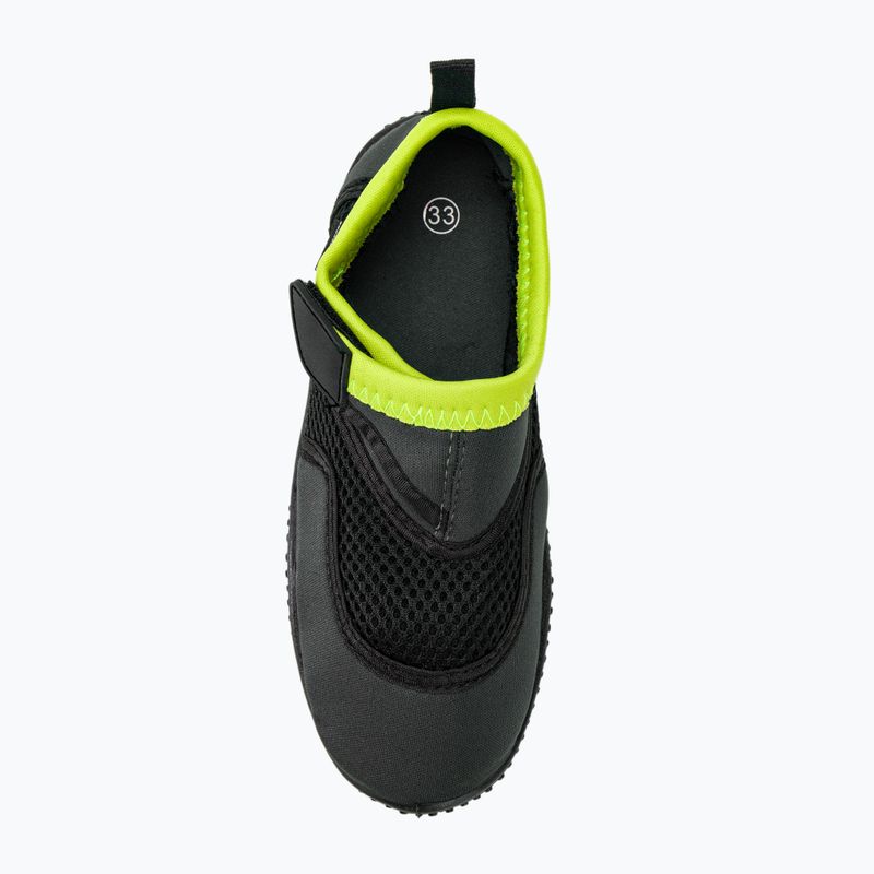 Încălțăminte de apă pentru copii Arena Watershoes JR dark grey/ lime 5