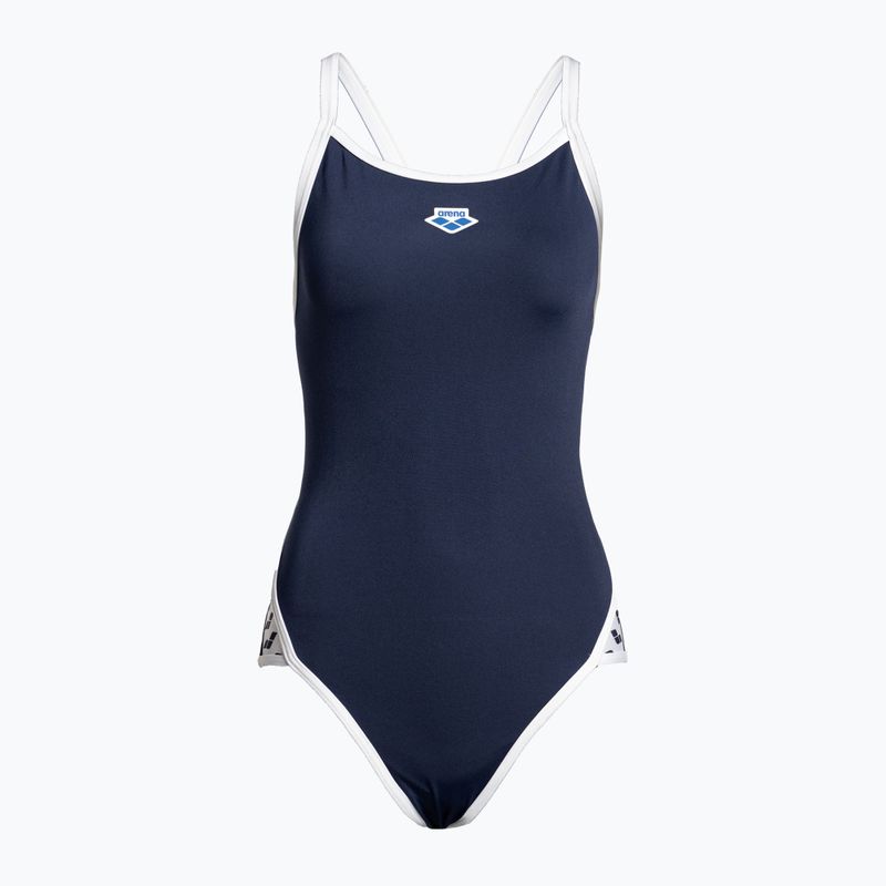 Costum de baie dintr-o bucată pentru femei arena Icons Super Fly Back Solid bleumarin 005036