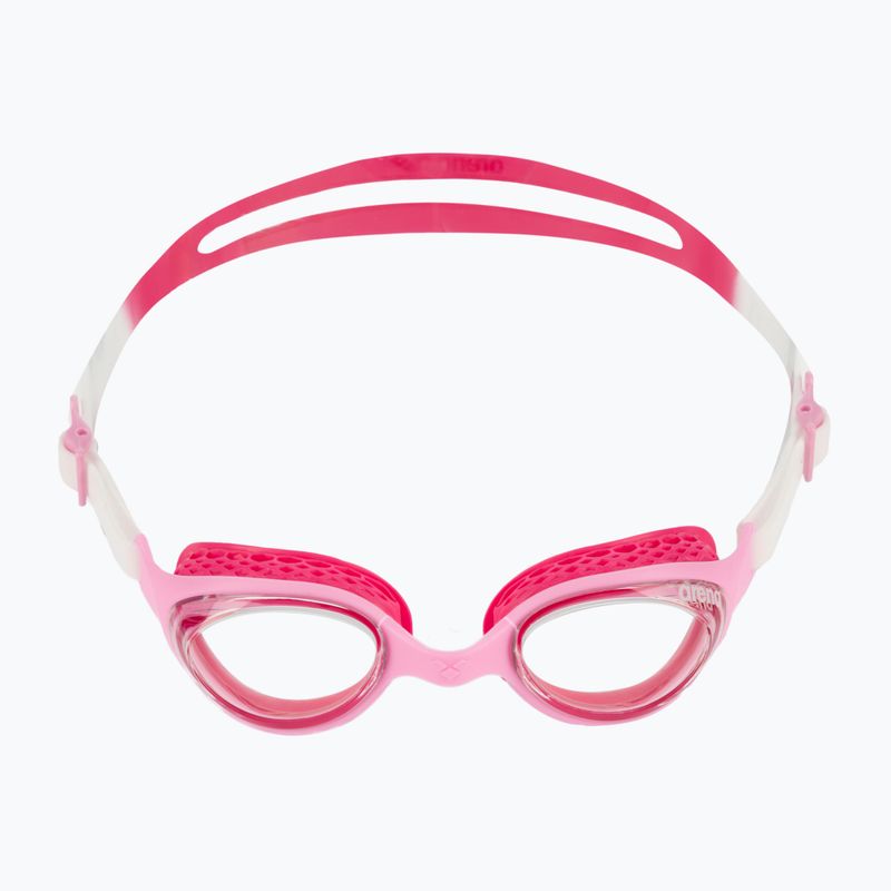 Ochelari de înot pentru copii Arena Air Junior transparent/roz 005381/102 2