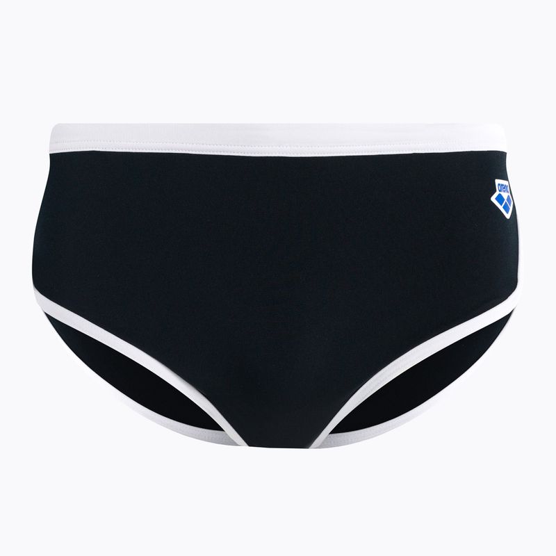 Slipi pentru bărbați arena Icons Swim Low Waist Short Solid negri 005046/501