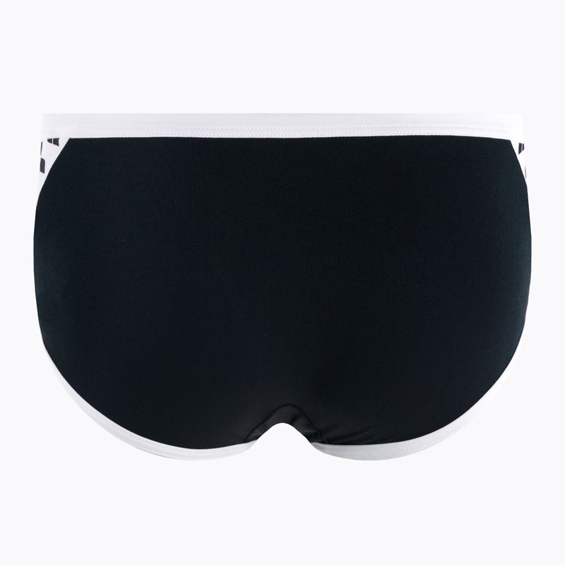 Slipi pentru bărbați arena Icons Swim Low Waist Short Solid negri 005046/501 2
