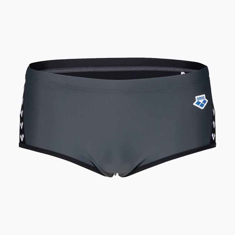 Slipi pentru bărbați arena Icons Swim Low Waist Short Panel gri 005052 /550 4