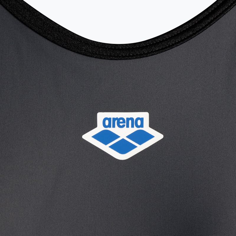 Costum de înot dintr-o bucată pentru femei arena Icons Fast Back Panel szary 005043/551 3