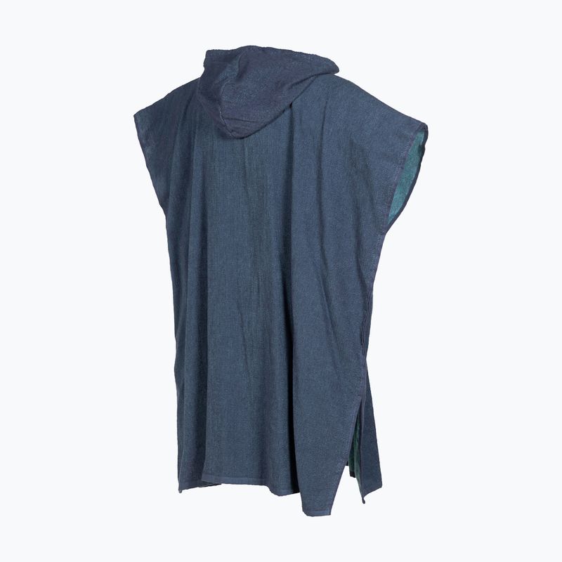 Poncho cu glugă ARENA Big Logo albastru marin 005624/101 3