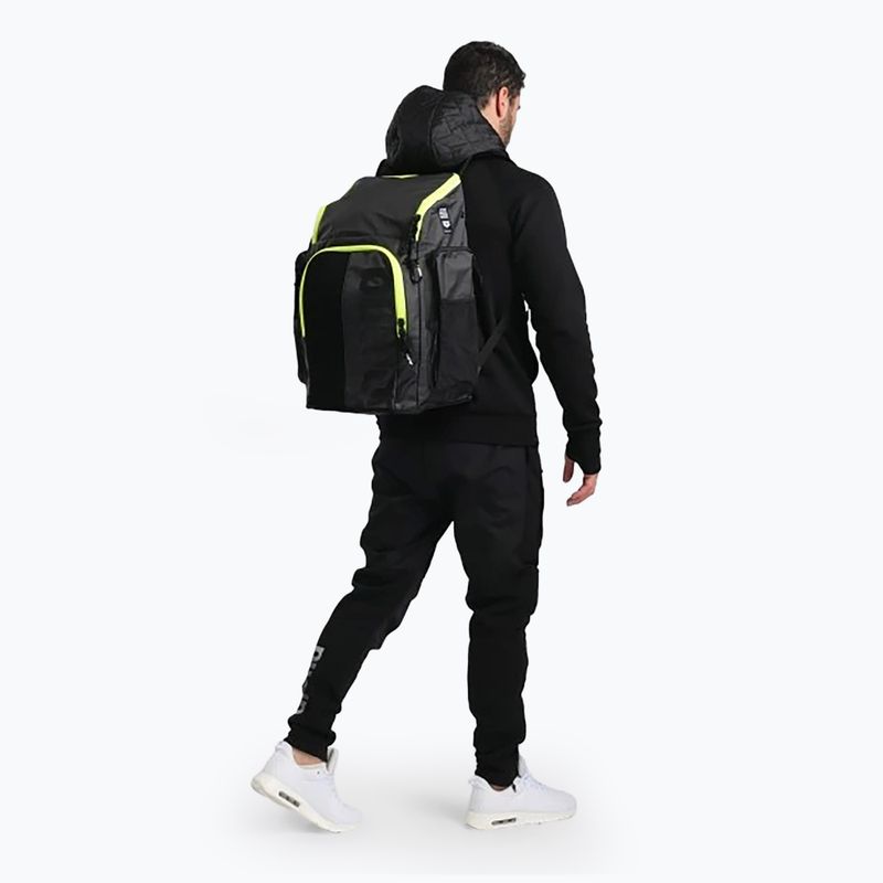 Rucsac arena Spiky III 45 l dark smoke/neon yellow 12