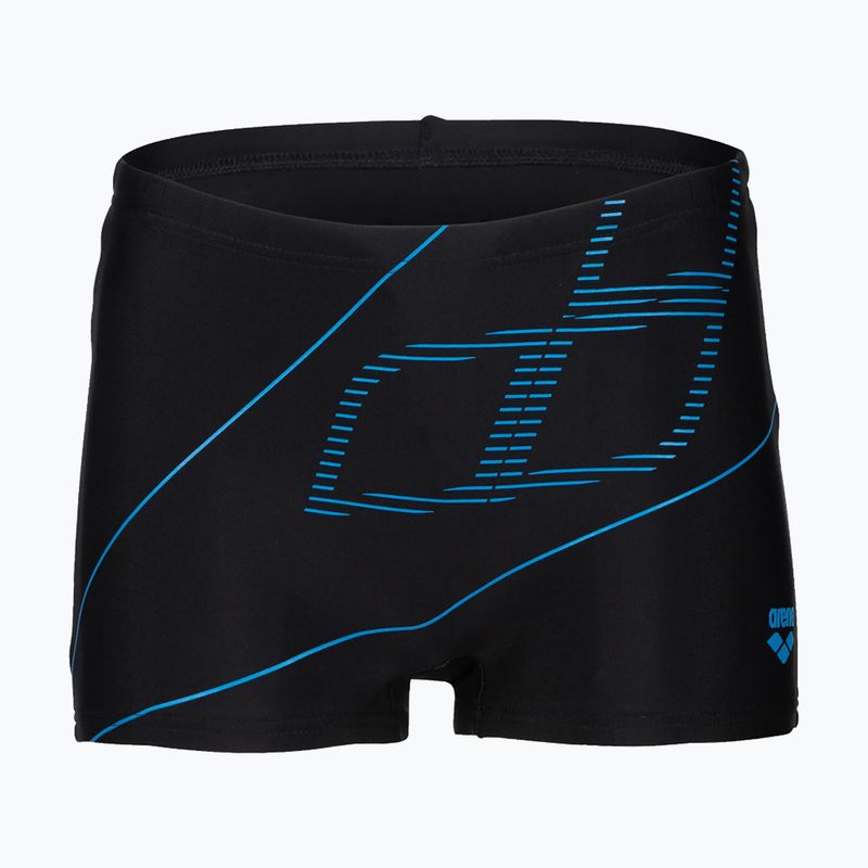 Bokserki kąpielowe dziecięce arena Swim Short Logo czarne 005549/580 5