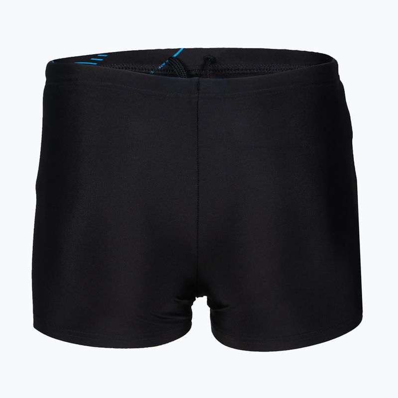 Bokserki kąpielowe dziecięce arena Swim Short Logo czarne 005549/580 6