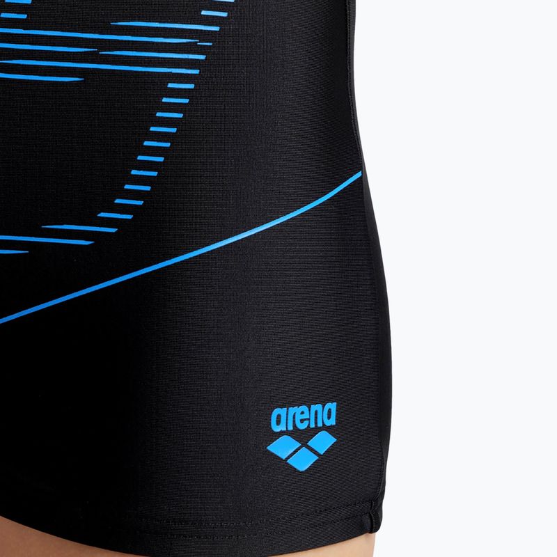 Bokserki kąpielowe dziecięce arena Swim Short Logo czarne 005549/580 10