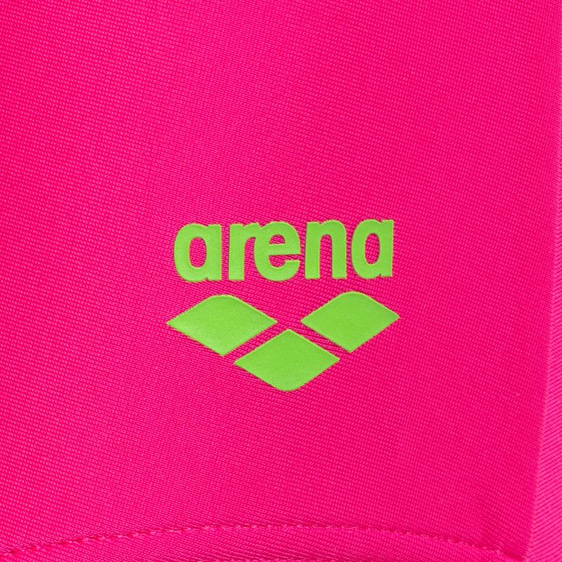 Costum de înot dintr-o bucată pentru copii arena Swim Pro Back Logo roz 005539/760 3