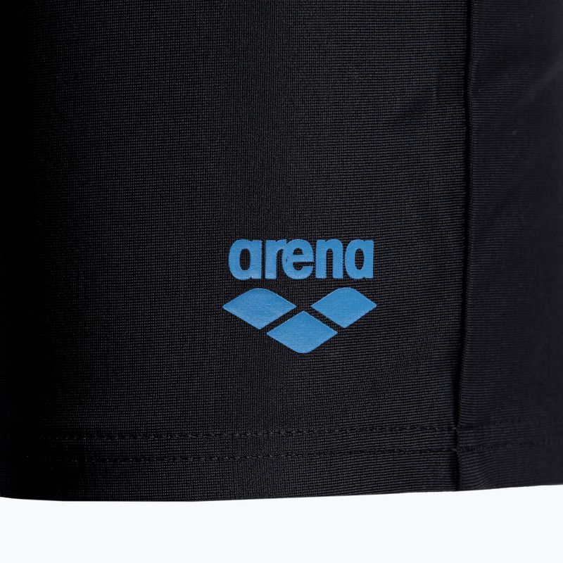 Bokserki kąpielowe dziecięce arena Swim Short Logo czarne 005549/580 3