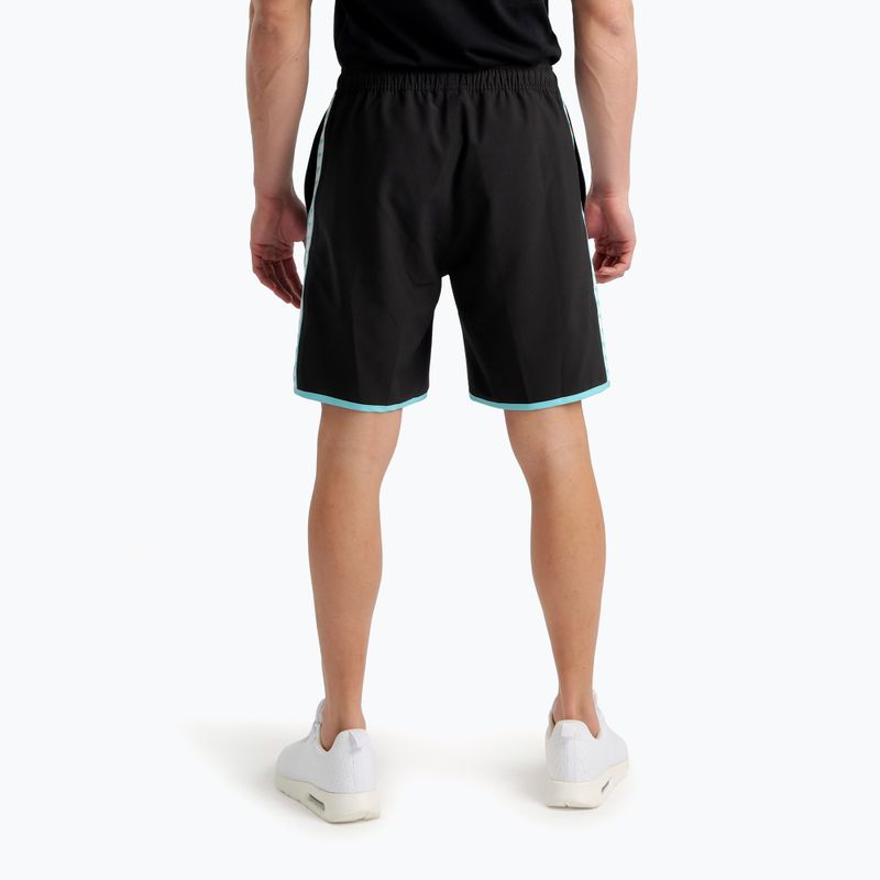 Pantaloni scurți de baie pentru bărbați Icons Team Stripe Bermuda Logo negri 005652/518 3