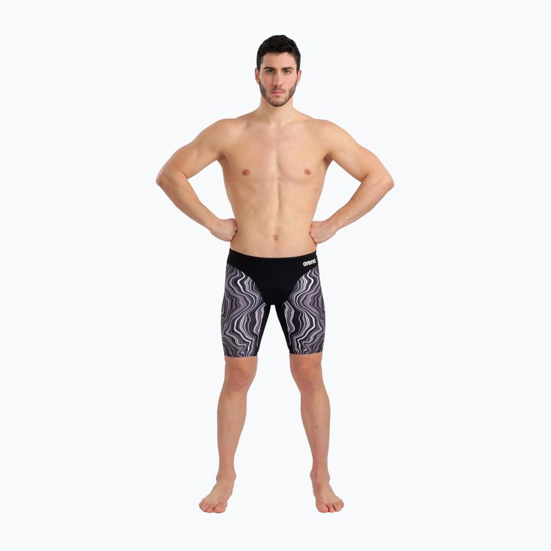 Bărbați arena Swim Jammer Marbled negru 005785/550 6