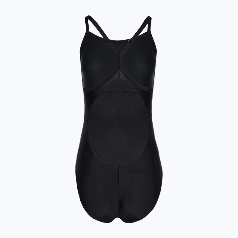 Costum de înot dintr-o bucată pentru femei arena Solid Swimsuit Lightdrop Back black 2