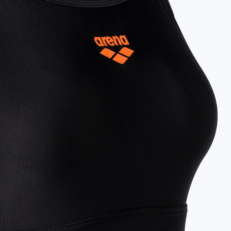 Costum de înot dintr-o bucată pentru femei arena Solid Swimsuit Lightdrop Back black 3