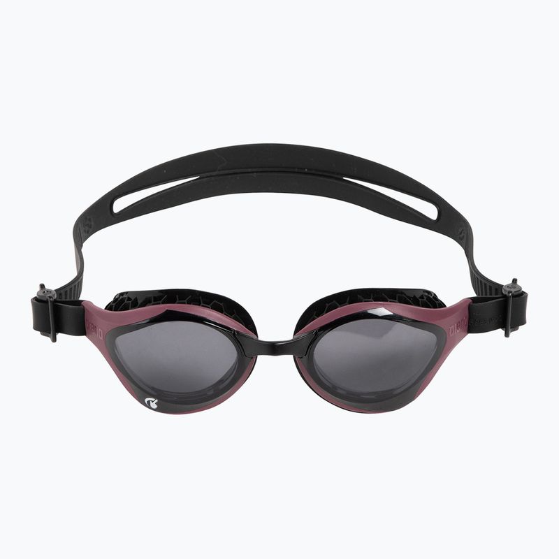 Ochelari de înot arena Air Bold Swipe smoke/red wine/black 3