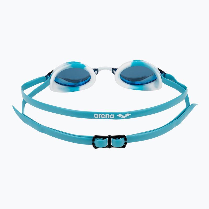 Ochelari de înot arena Python Mirror blue mirror/white/sky 4