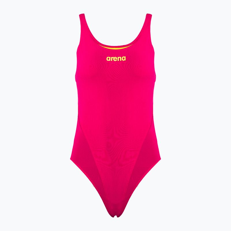 Costum de baie dintr-o bucată pentru femei arena Team Swim Tech Solid roșu 004763/960