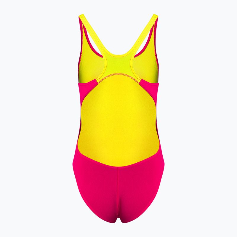 Costum de baie dintr-o bucată pentru femei arena Team Swim Tech Solid roșu 004763/960 2