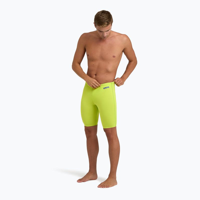 Boxeri de înot pentru bărbați arena Team Swim Jammer Solid verzi 004770/680 4