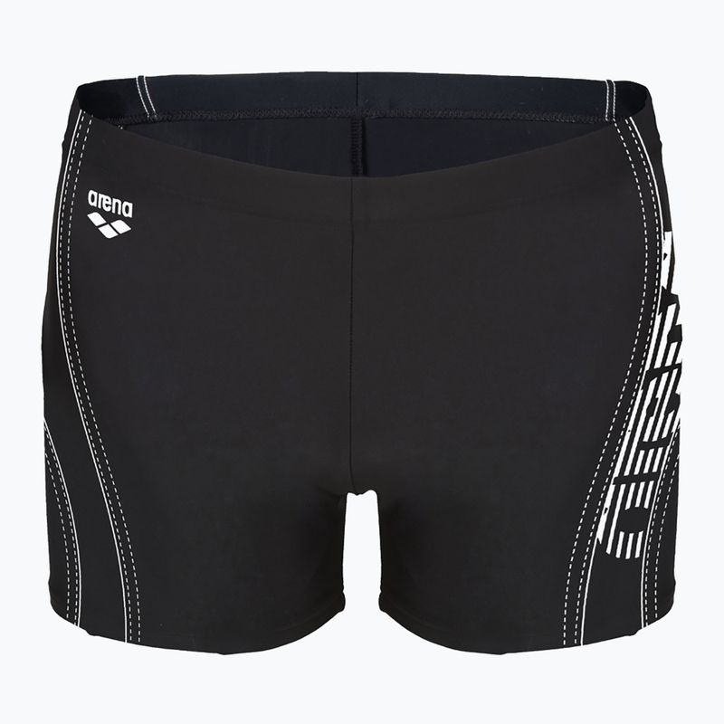 Boxeri de înot pentru bărbați arena Byor Evo Short R negru/negru/alb negru/alb