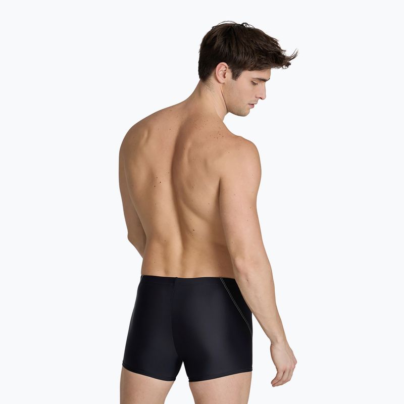 Boxeri de înot pentru bărbați arena Byor Evo Short R negru/negru/alb negru/alb 4