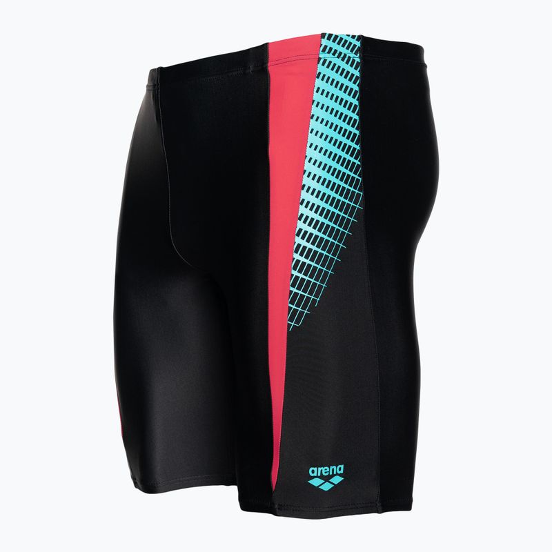 Boxeri de baie pentru bărbați  arena Threefold Jammer R black/black/anguria