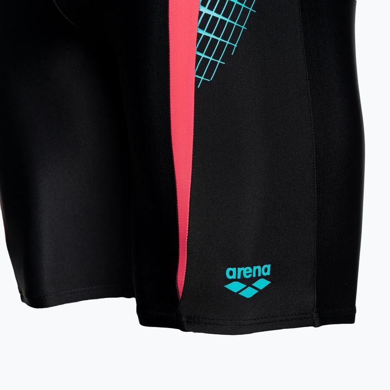 Boxeri de baie pentru bărbați  arena Threefold Jammer R black/black/anguria