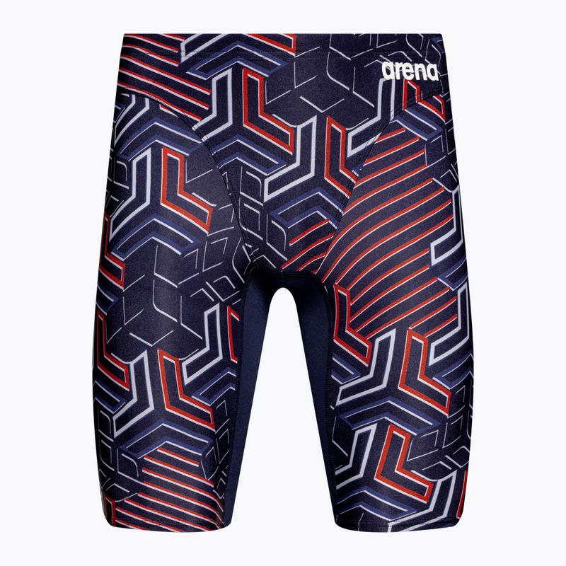 Boxeri de baie pentru bărbați  arena Kikko Pro Swim Jammer navy/team redwhiteblue
