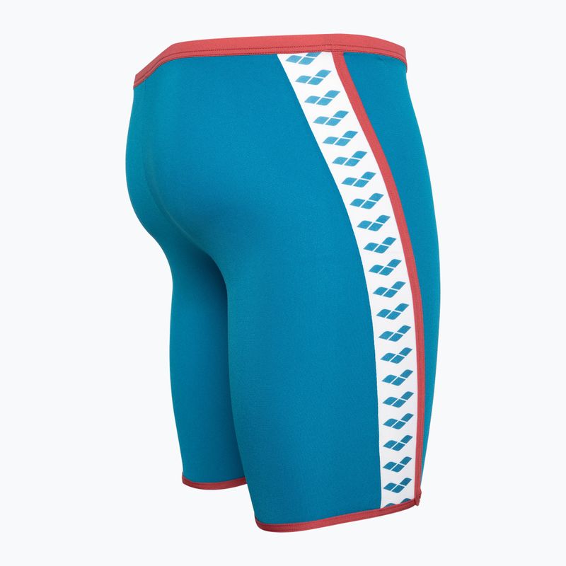 Bărbați arena Swim Solid Jammer albastru cosmo/astro roșu 7