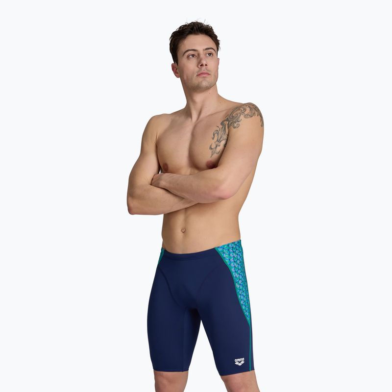 Jammer de înot pentru bărbați arena Starfish Swim Jammer navy/turquoise multi