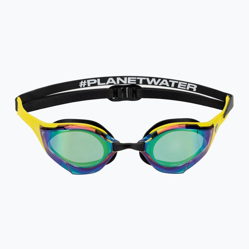 Ochelari de înot arena Cobra Edge Swipe MR emerald / yellow / black 2