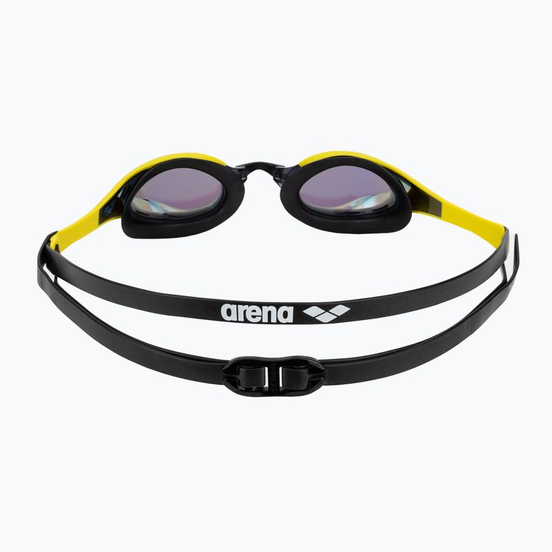 Ochelari de înot arena Cobra Edge Swipe MR emerald / yellow / black 4