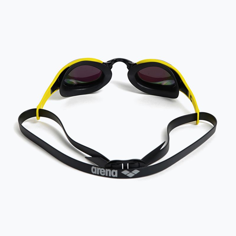 Ochelari de înot  arena Cobra Edge Swipe MR emerald / yellow / black 3