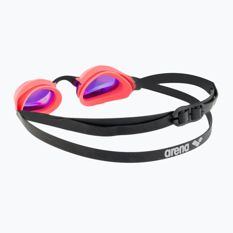 Ochelari de înot Arena Cobra Core Swipe Mirror violet/coral 4