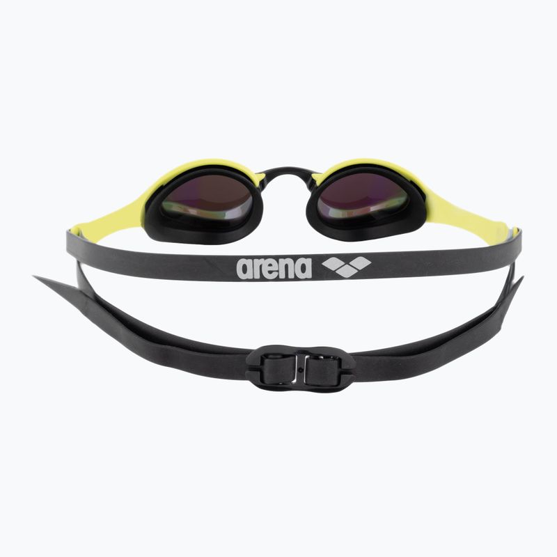 Ochelari de înot Arena Ochelari de înot Cobra Ultra Swipe Mirror smarald/cyber lime 4