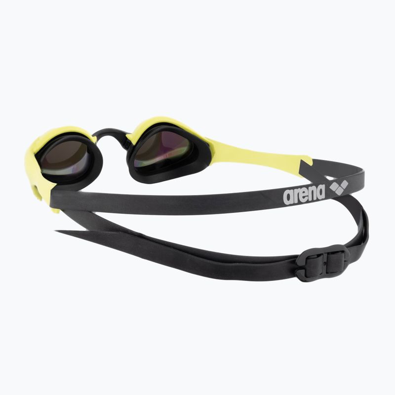 Ochelari de înot Arena Ochelari de înot Cobra Ultra Swipe Mirror smarald/cyber lime 5