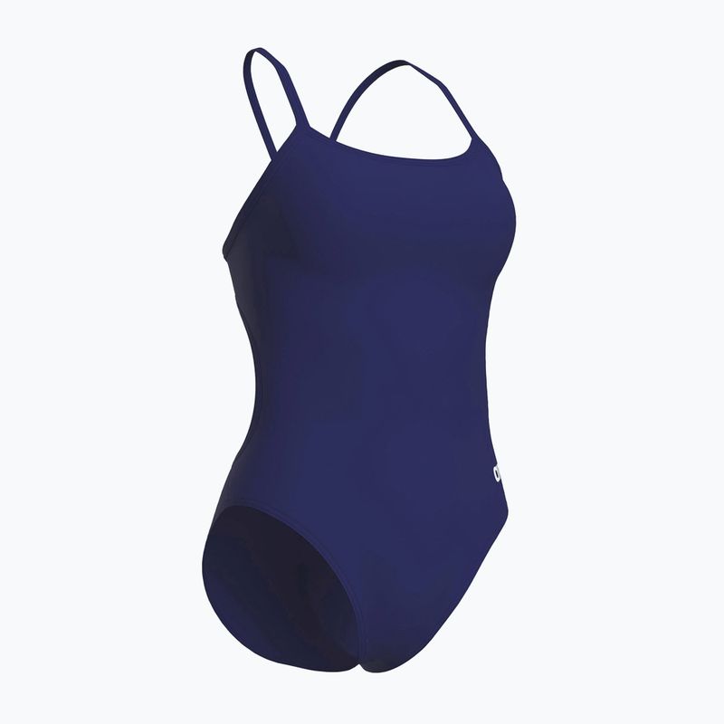 Costum de înot dintr-o piesă pentru femei arena Lace Back Solid navy/white 3