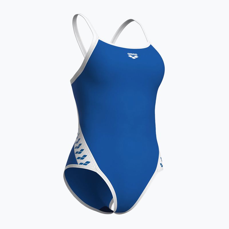 Costum de baie întreg arena Icons Super Fly Back Solid royal/white 3