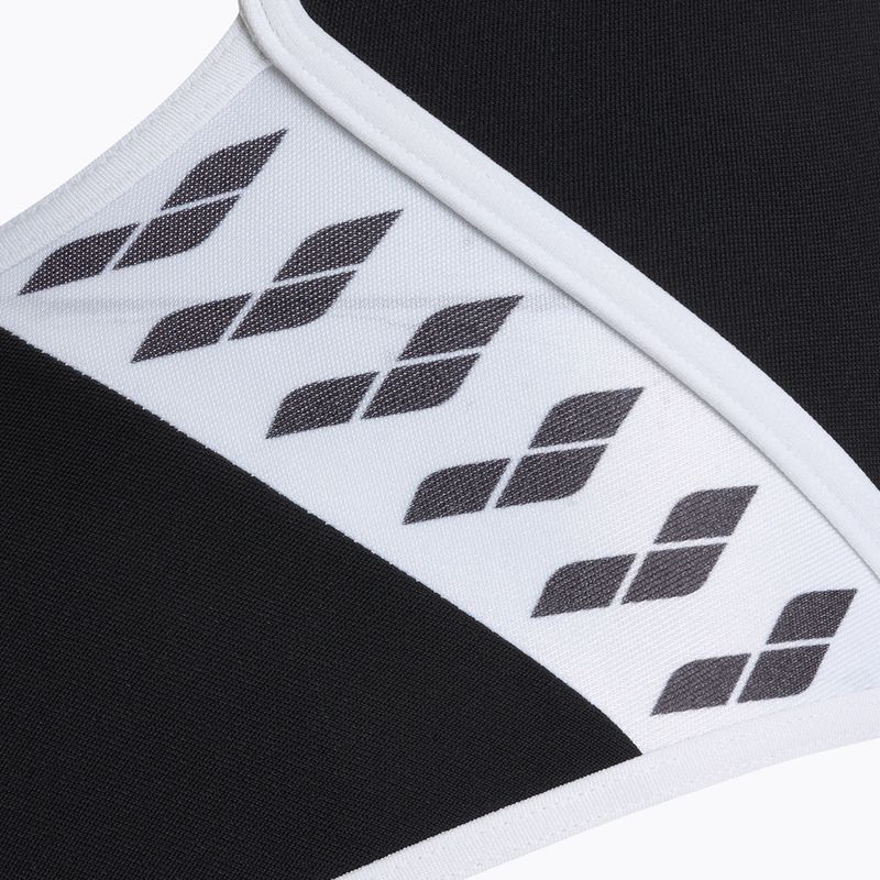 Costum de înot dintr-o piesă pentru femei arena Icons Super Fly Back Solid black / white 3