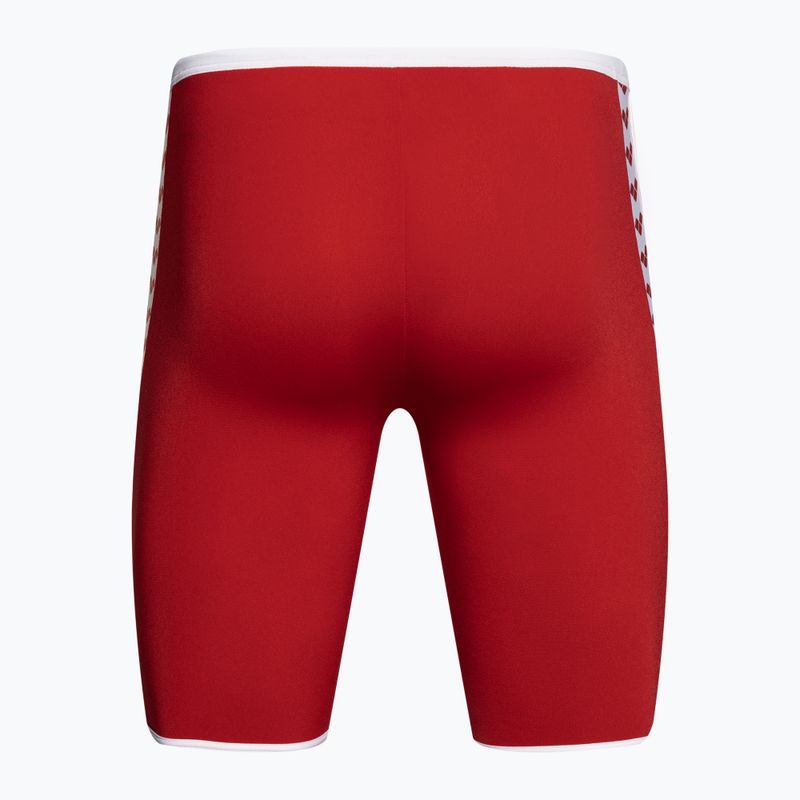 Costum de baie pentru bărbați arena Icons Swim Jammer Solid red/white 2