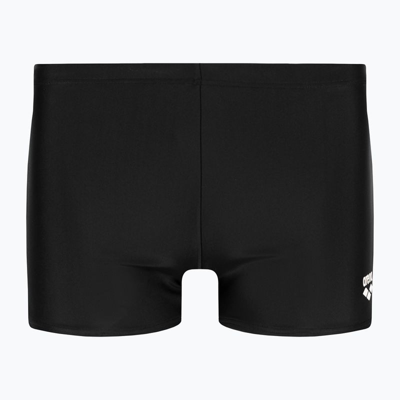 Boxeri de baie Arena Icons Swim Short Solid black/white