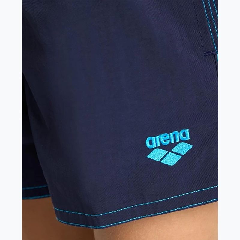 Pantaloni scurți de baie pentru copii arena Bywayx Youth R navy/turquoise 9