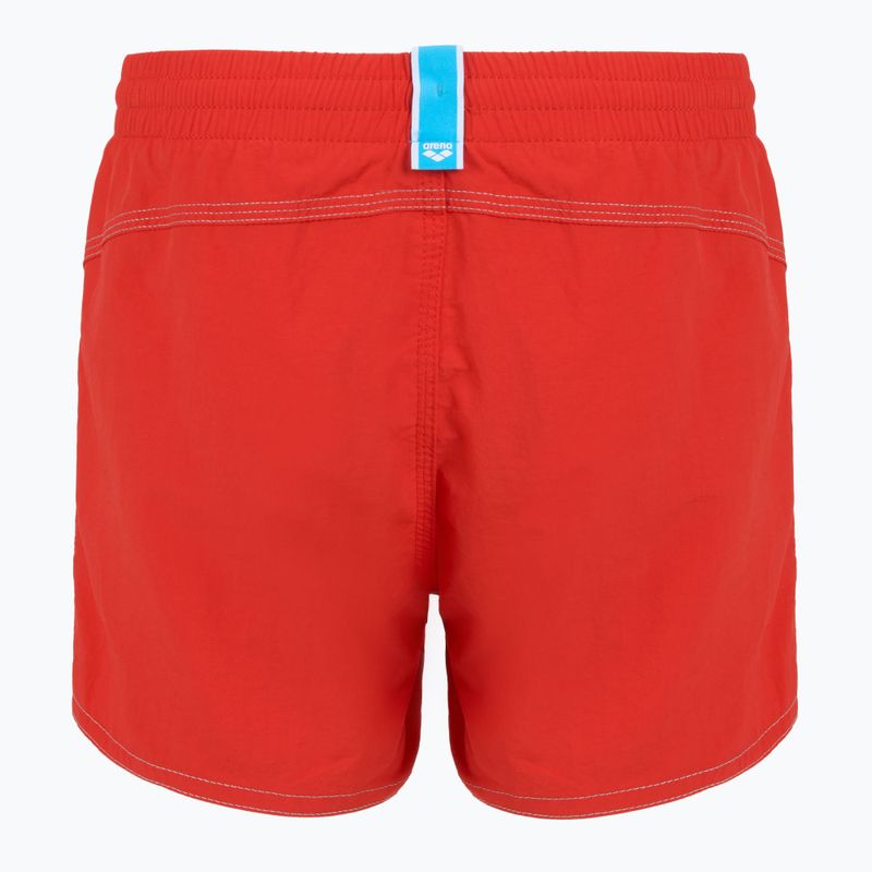 Pantaloni scurți de baie pentru copii arena Bywayx Youth R fluo red/water 2
