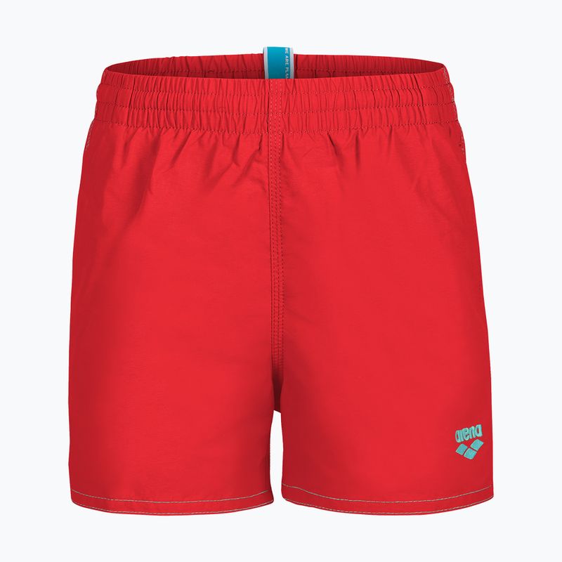 Pantaloni scurți de baie pentru copii arena Bywayx Youth R fluo red/water