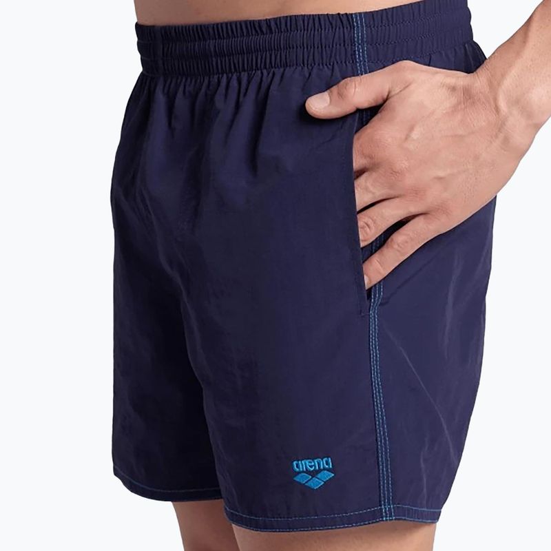 Șort de baie pentru bărbați arena Bywayx R navy/turquoise 8