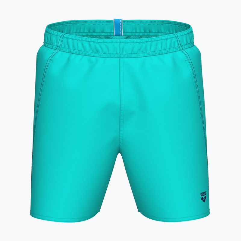 Șort de baie pentru bărbați arena Fundamentals Boxer R water/navy 7