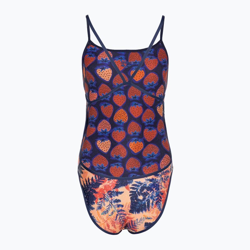 Costum de baie dintr-o singură piesă pentru femei arena Reversible Swimsuit Challenge Back navy/multi 2