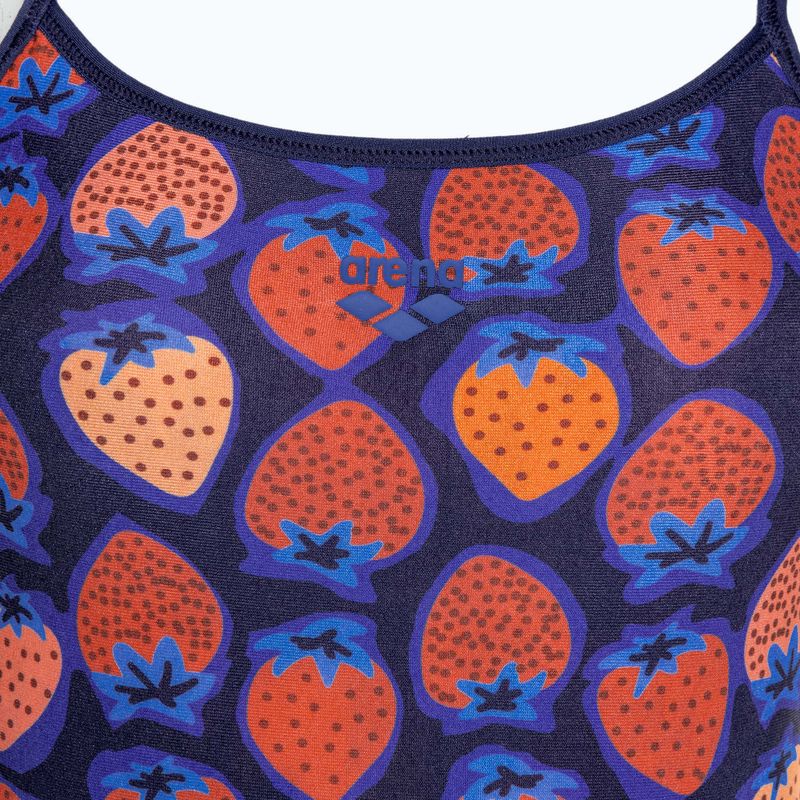 Costum de baie dintr-o singură piesă pentru femei arena Reversible Swimsuit Challenge Back navy/multi 5